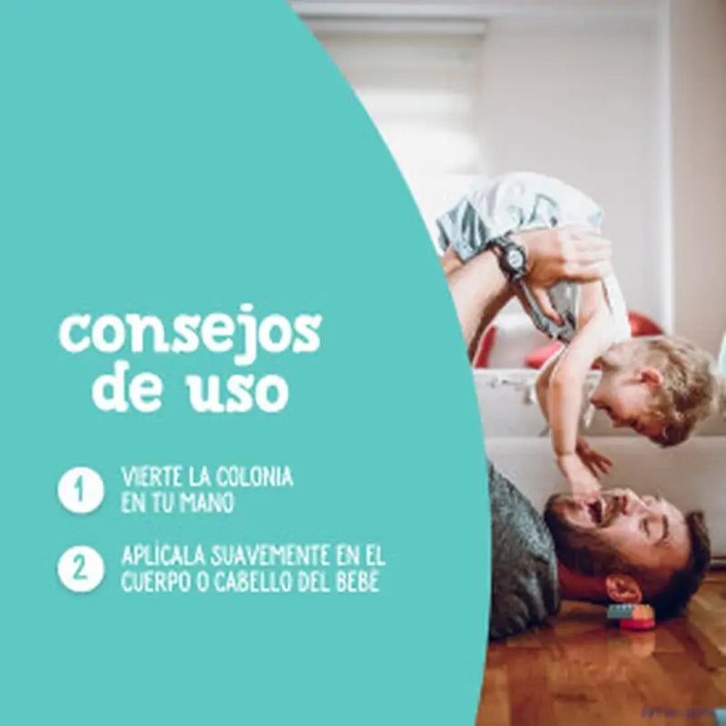 Saco de toilette de pano para bebé NENUCO com sabonete e Eau de Toilette, 2x200 ml.