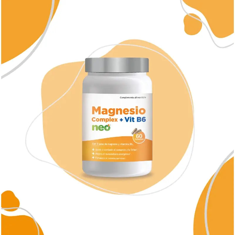 Neo Magnesium Complex + Vit B6, 60 Cápsulas
