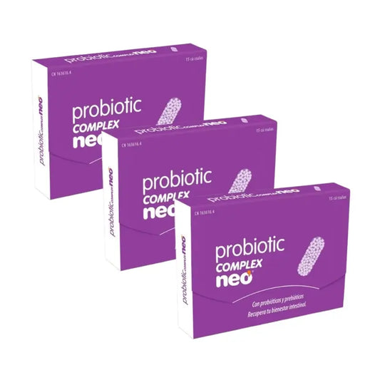 Neo Probiotic Complex Pack 3 x 15 cápsulas