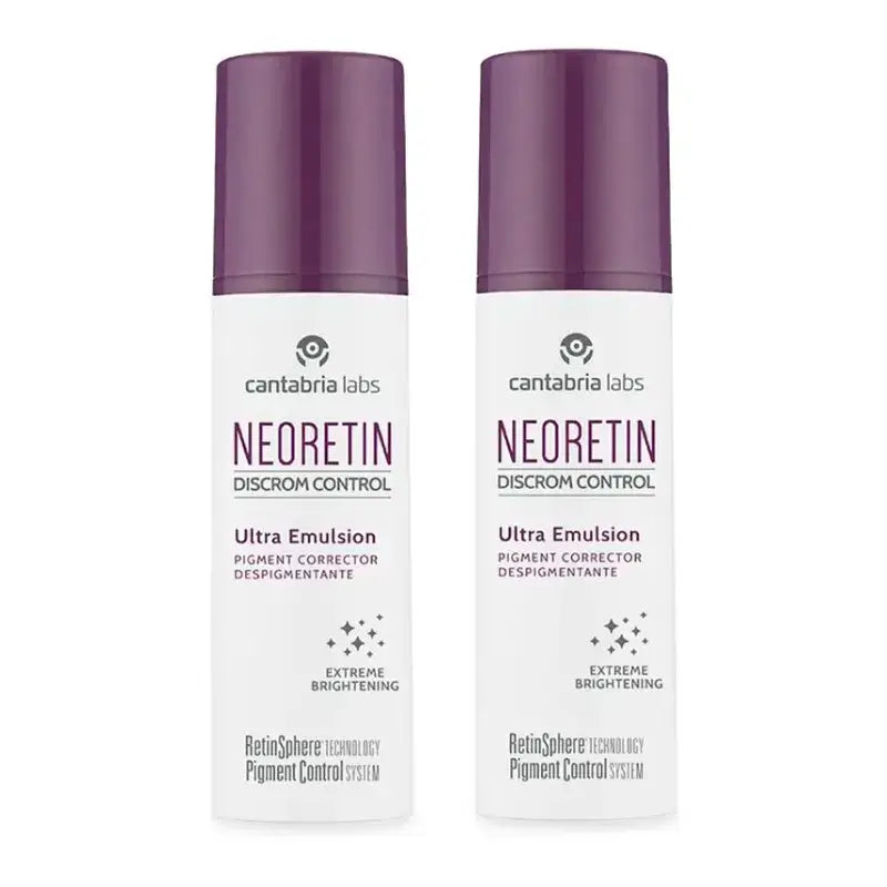 NEORETIN Discrom Ultra Lightening Emulsion, Embalagem 2 x 30 ml