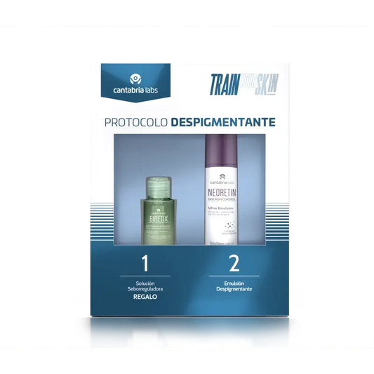 Protocolo de Despigmentação Neoretin, Discrom Control Ultra Emulsion 50Ml + Biretix Oil Control 30Ml