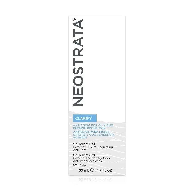 Neostrata Salizinc Gel Esfoliante Facial com Ácido Salicílico e Aha 10%, 50 ml