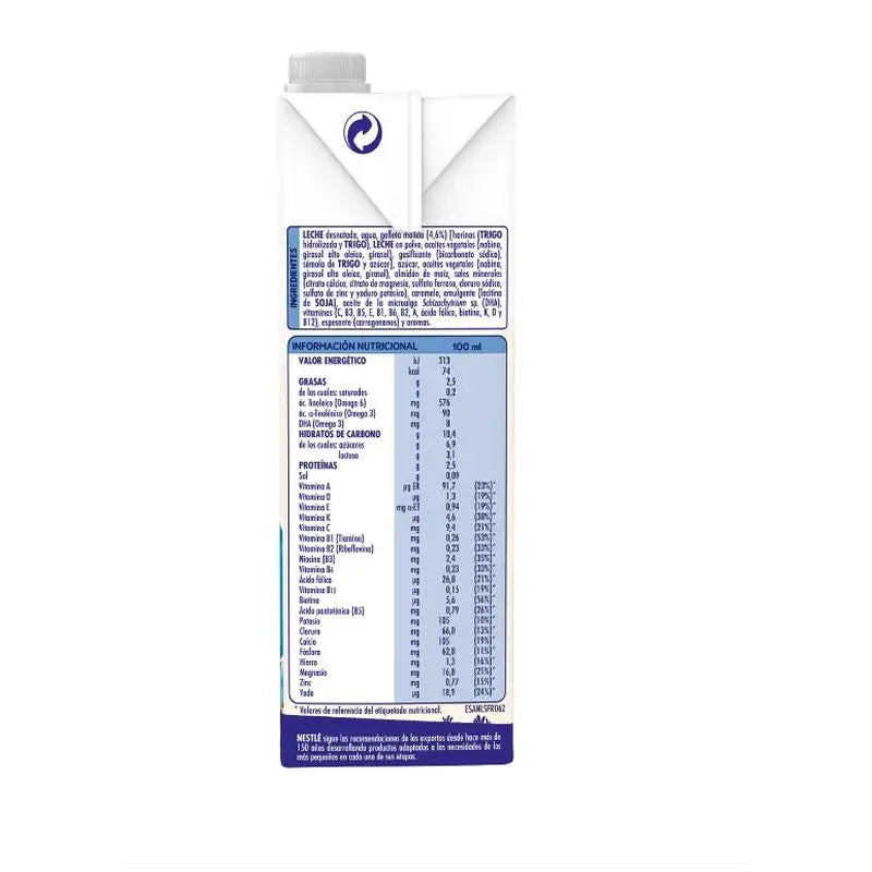 Nestlé Nativa Biscoito de Crescimento 3 Anos, 1L