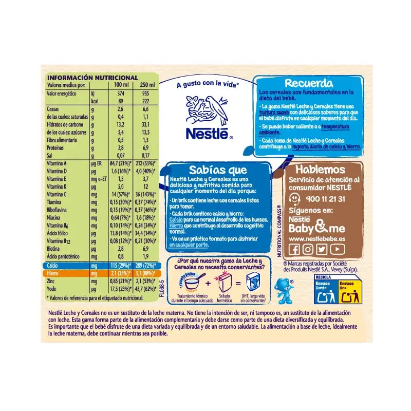 BISCOITO NESTLÉ 2X250 ML