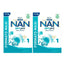 Leite inicial Nestlé Nan Optipro 1, 2X1200 g
