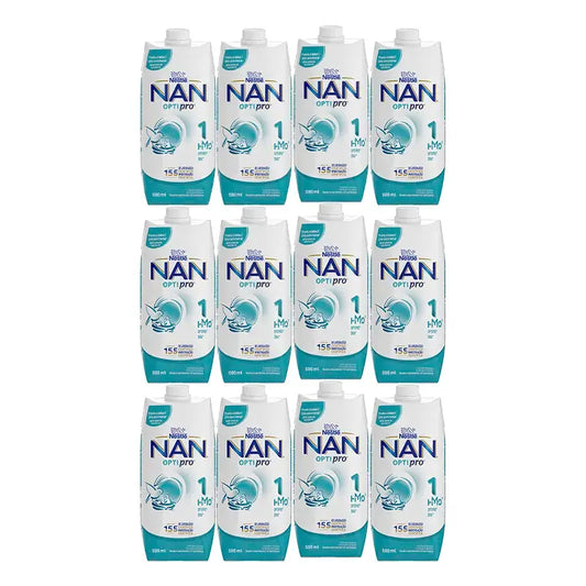 Nestlé Nan Optipro 1 Líquido, 12X500 ml