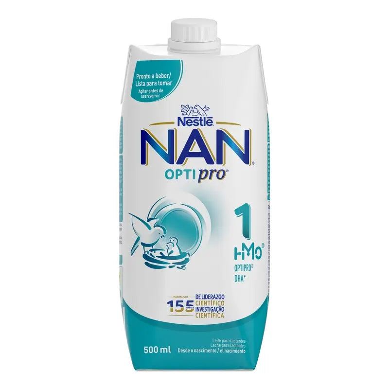 Nestlé Nan Optipro 1 Líquido, 500 ml