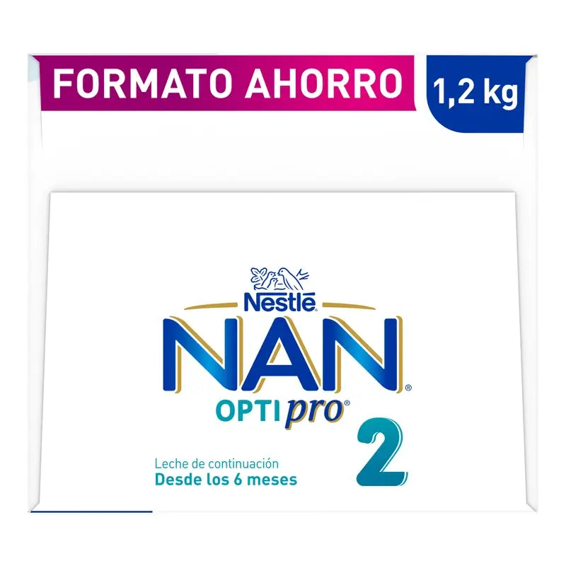 Leite em pó Nestlé Nan Optipro 2, 1200g