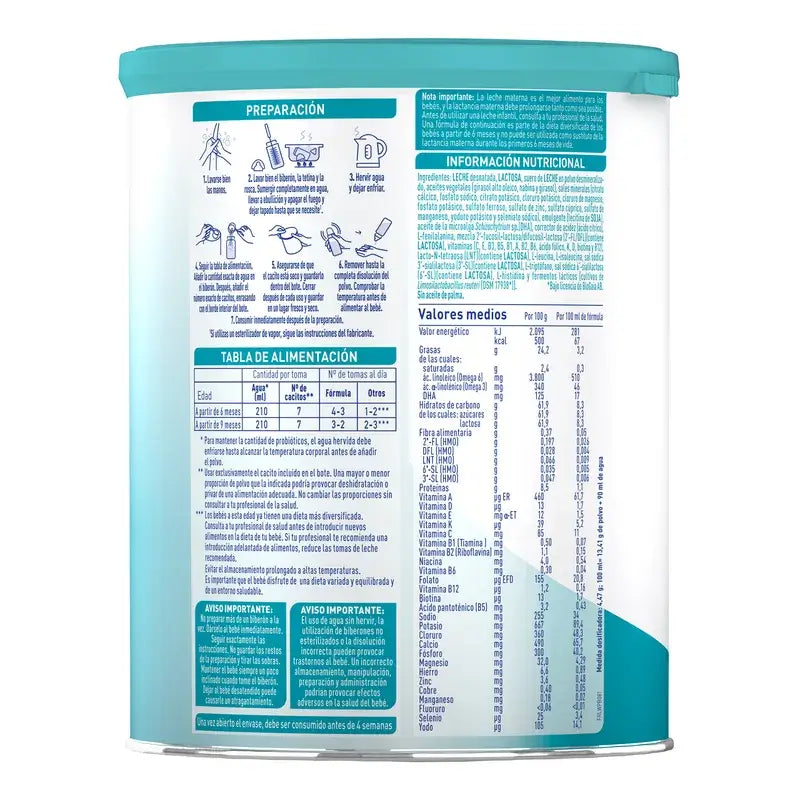 Leite em pó Nestlé Nan Optipro 2, 800g