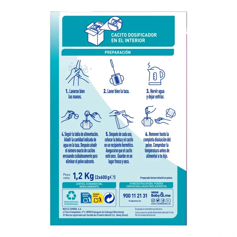 Leite para Crescimento Nestlé Nan Optipro 3, 1200g