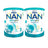Leite para Crescimento Nestlé Nan Optipro 3, 2X800 g