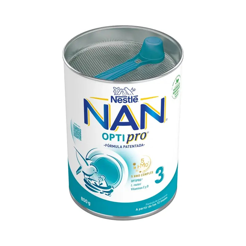 Leite para Crescimento Nestlé Nan Optipro 3, 800 g