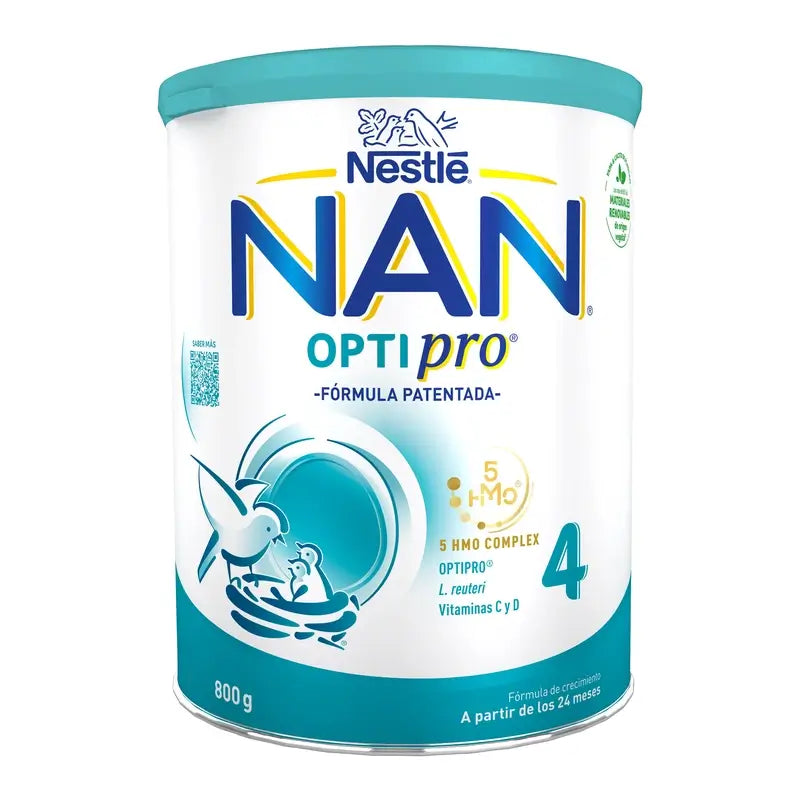 Leite para Crescimento Nestlé Nan Optipro 4, 800 g