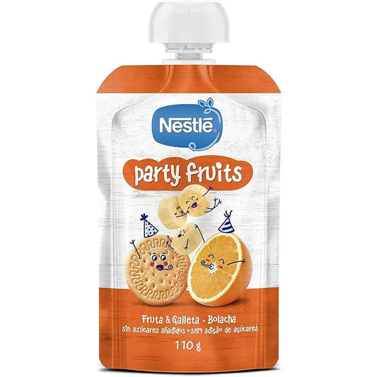 Bolsa de frutas de festas puras Nestlé, 110g