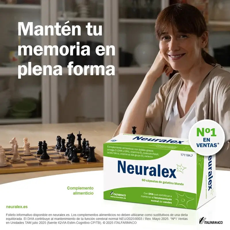 Neuralex, Embalagem 6 x 60 Cápsulas