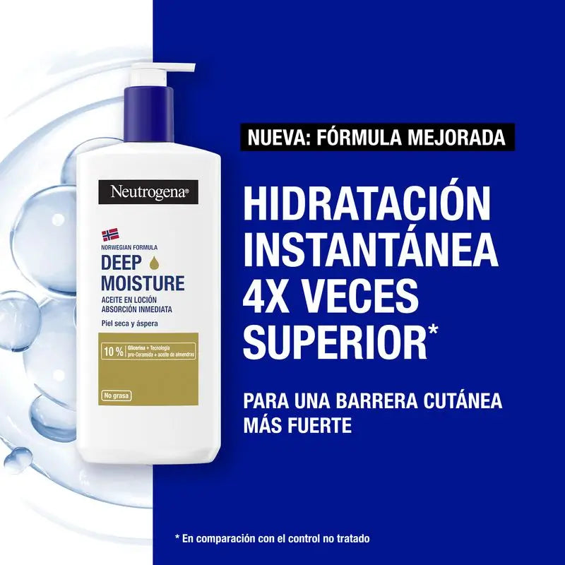 Neutrogena Creme Hidratante Corporal com Óleo de Amêndoas, 400 ml