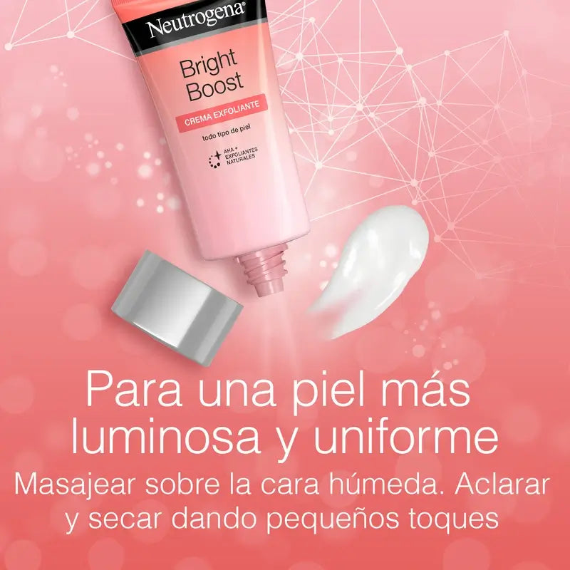 Neutrogena Bright Boost esfoliante creme, 75ml