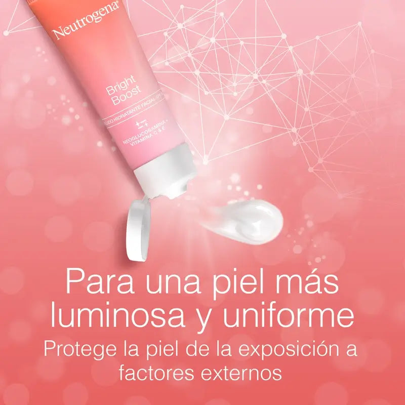 Neutrogena Bright Boost Fluid Creme Hidratante Facial SPF30, 50 ml