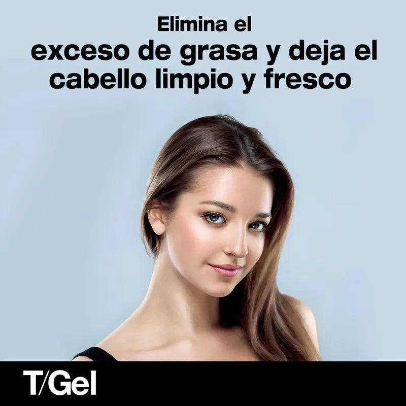 Champô Neutrogena T/Gel Anti-Caspa para Cabelo Oleoso, 2 x 250 ml