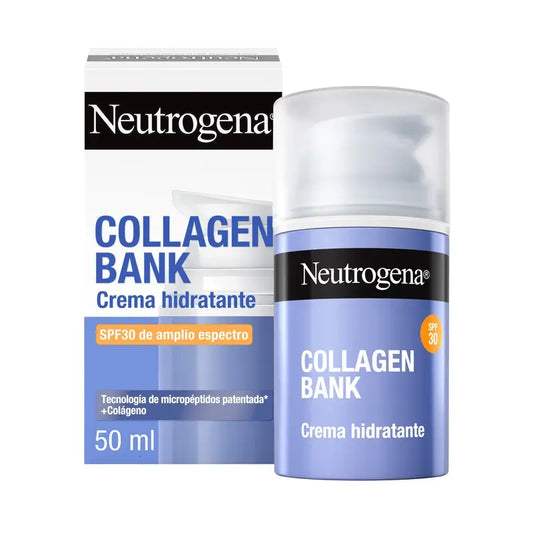 Neutrogena Collagen Bank Creme Hidratante Facial Spf30 , 50 ml