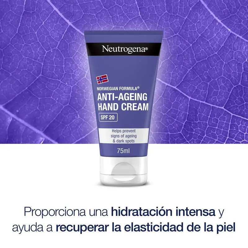 Neutrogena Creme de Mãos Anti-Idade SPF20, 2 x 75 ml