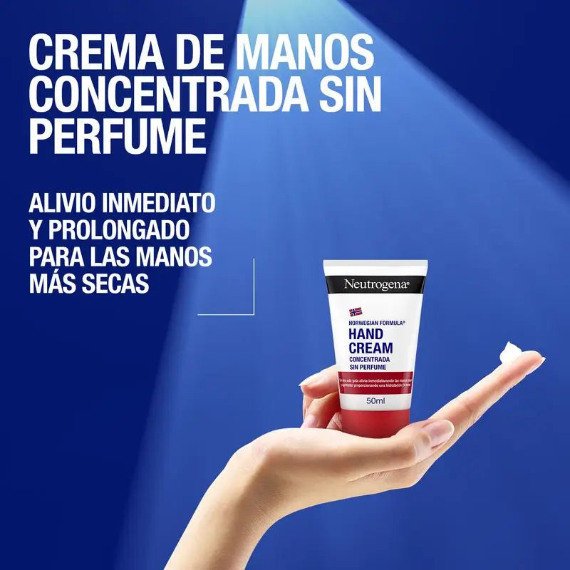 Neutrogena Creme de Mãos Reparador Concentrado Sem Fragrância, 50 ml