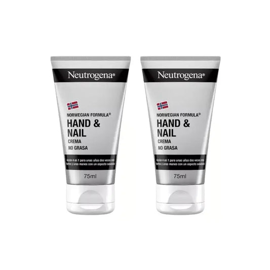 Neutrogena Creme para Mãos e Unhas, Reparação e Fortalecimento, 2X75 Ml