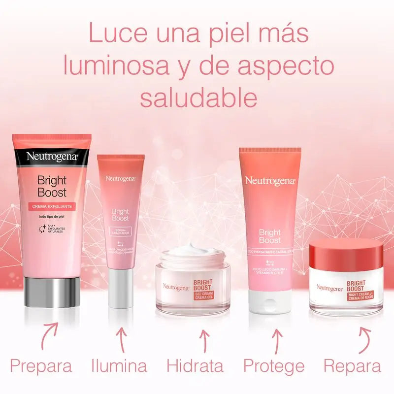 Neutrogena Bright Boost Creme Hidratante Anti-Idade para o Rosto, 50 ml