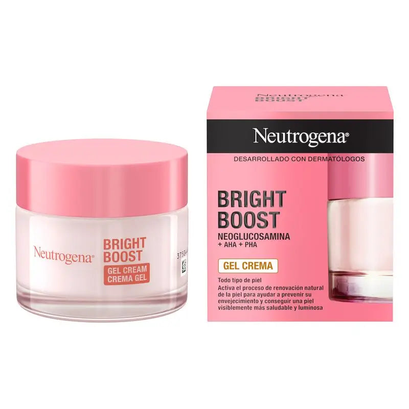 Neutrogena Bright Boost Creme Hidratante Anti-Idade para o Rosto, 50 ml