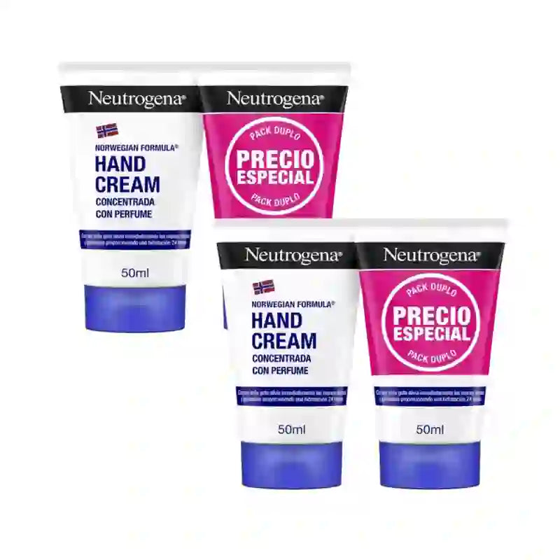 Neutrogena Creme de Mãos Perfumado Concentrado, 2 X 50 Ml