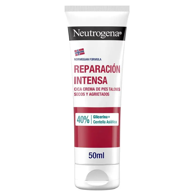Neutrogena Creme para Pés com Calcanhares Fissurados CICA, 50 ml