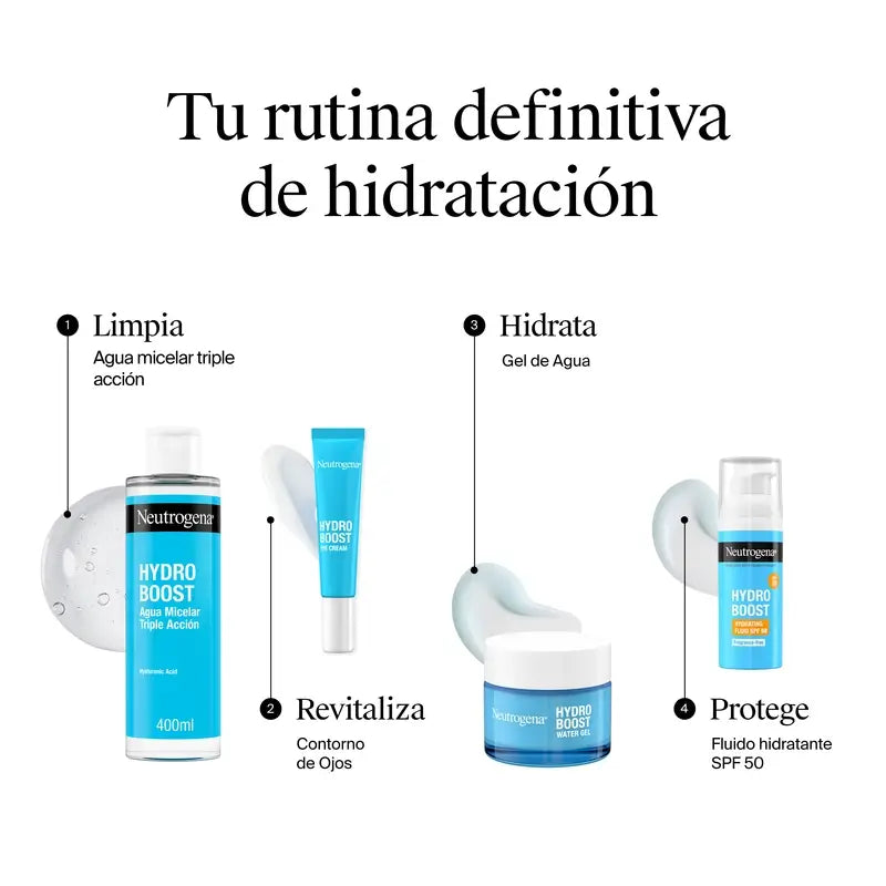 Neutrogena Hydro Boost Água Micelar Desmaquilhante para Limpeza Facial, 400 ml