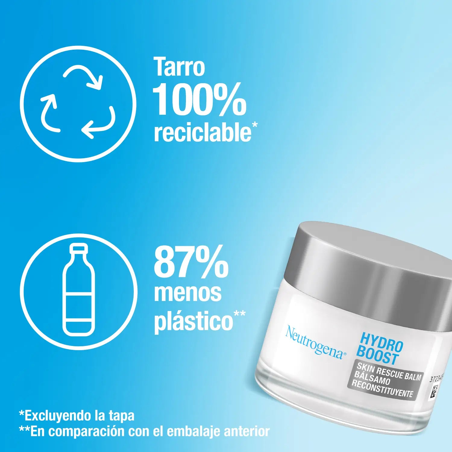 Neutrogena Hydro Boost Bálsamo Hidratante para o Rosto, 50 ml