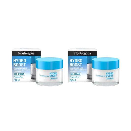 Neutrogena Hydro Boost Gel Creme Hidratante para o Rosto, 2X50 Ml