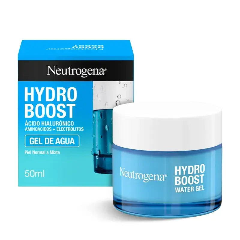Neutrogena Hydro Boost Gel de Água Creme Hidratante Facial, 2X50 Ml