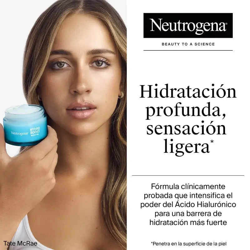 Neutrogena Hydro Boost Water Gel Creme Hidratante Facial Pele Normal e Mista, 50 ml