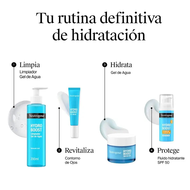 Neutrogena Hydro Boost Water Gel Creme Hidratante Facial Pele Normal e Mista, 50 ml