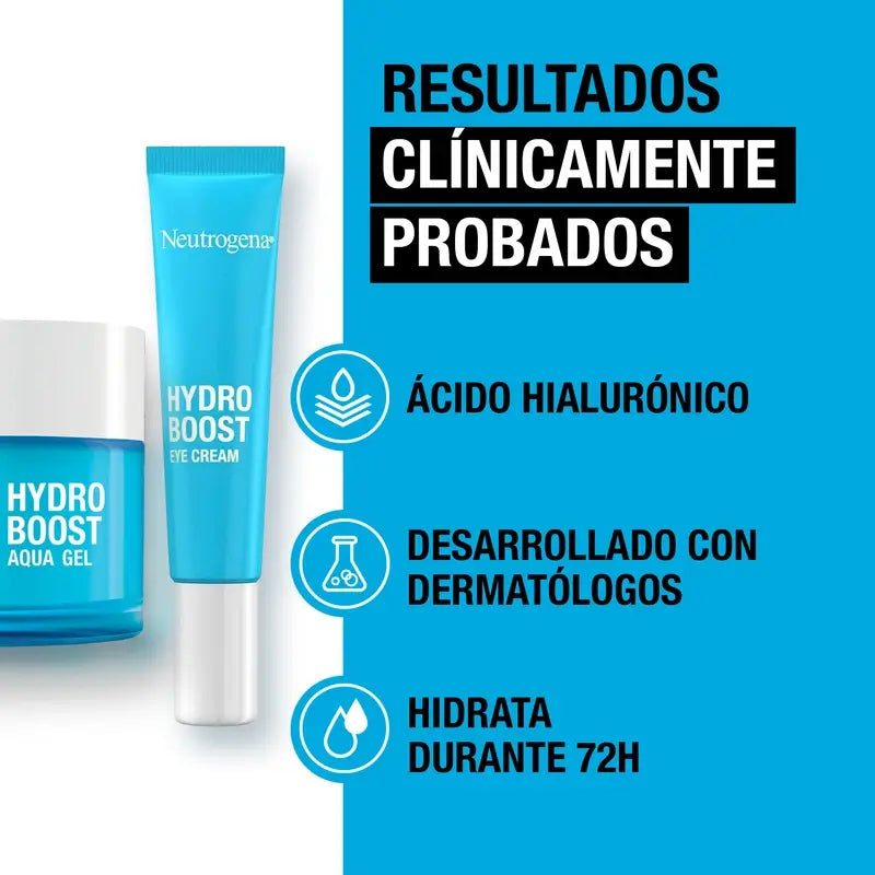 Neutrogena Hydro Boost Pack Água Gel Creme 50ml + Contorno de Olhos 15ml