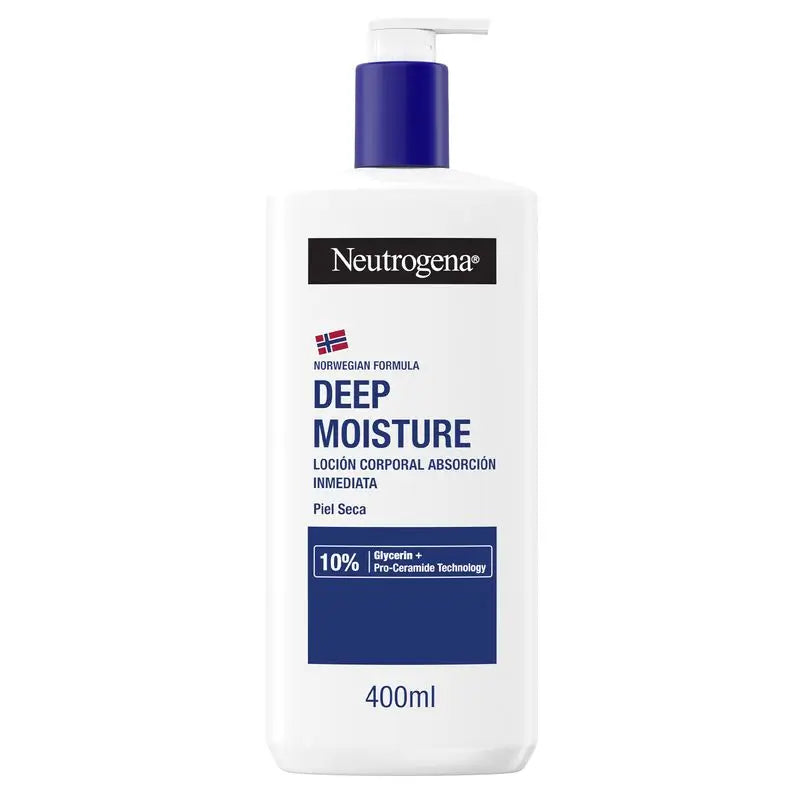 Neutrogena Dry Skin Moisturising Body Cream, 400 ml
