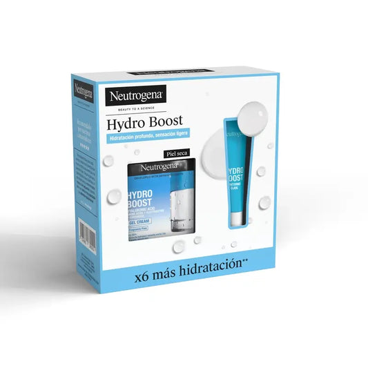 Neutrogena Hydro Boost Gift Set Gel Creme 50 ml + Contorno de Olhos 15 ml