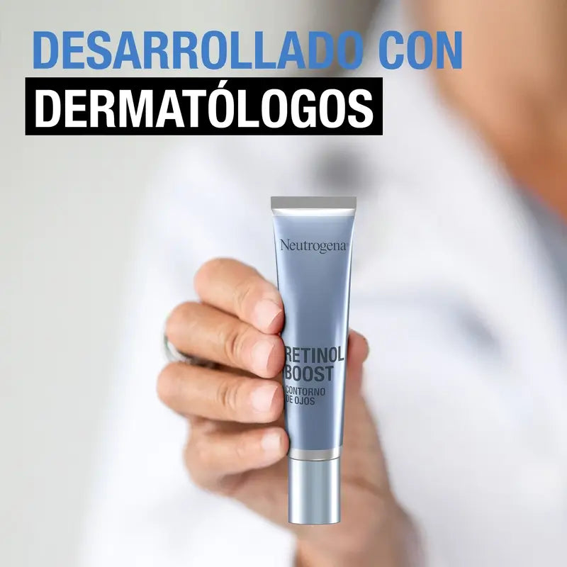 Neutrogena Retinol Boost Creme Anti-Rugas para o Contorno dos Olhos, 15 ml