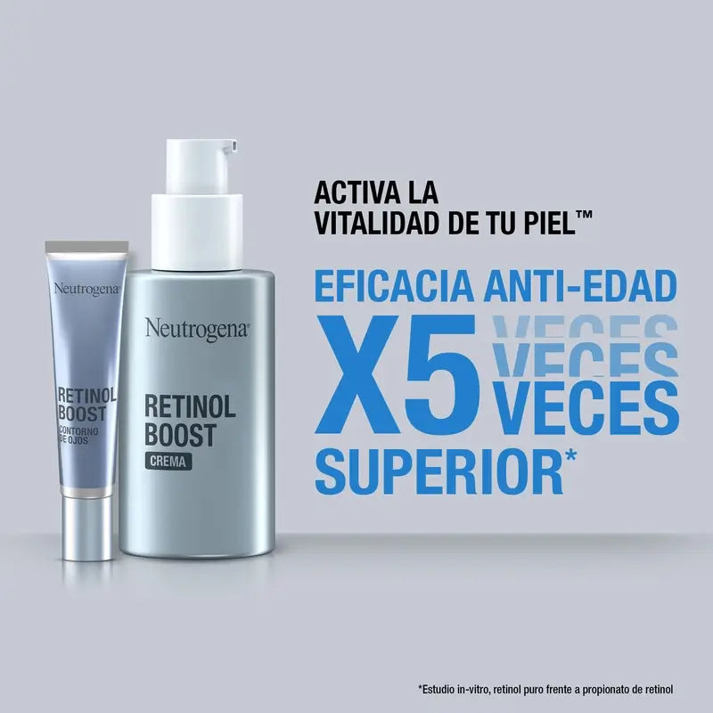 Neutrogena Retinol Boost Creme Anti-Idade 50 Ml + Contorno de Olhos 15 Ml