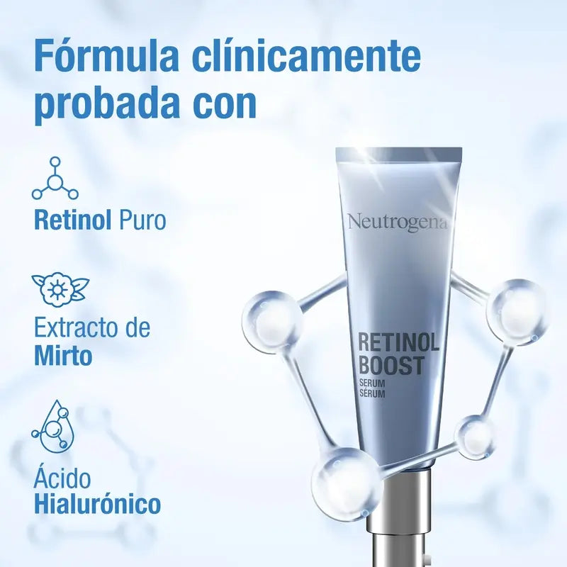 Neutrogena Retinol Boost Sérum Anti-Rugas para o Rosto, 2X15 Ml