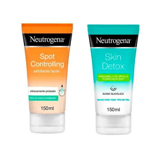 Neutrogena Rotina de desintoxicação da pele oleosa - Purificação da pele oleosa e controlo da oleosidade
