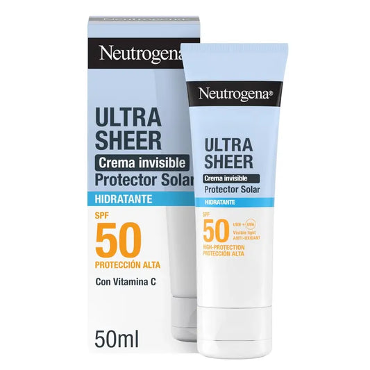 Neutrogena Ultra Sheer Creme Hidratante Invisível Spf50, 50 ml