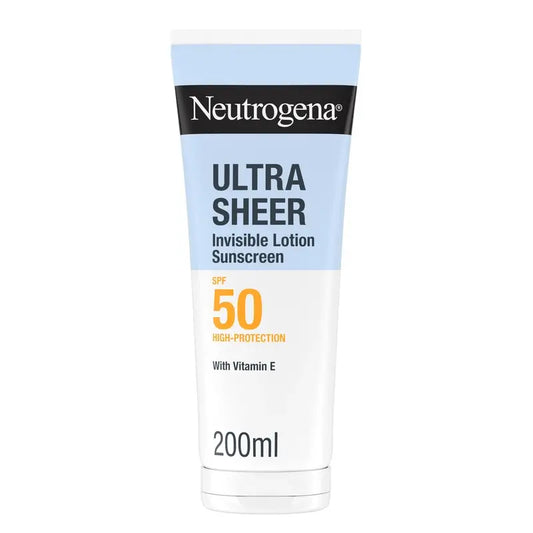 Neutrogena Ultra Sheer Loção Hidratante Invisível Spf50, 200 ml