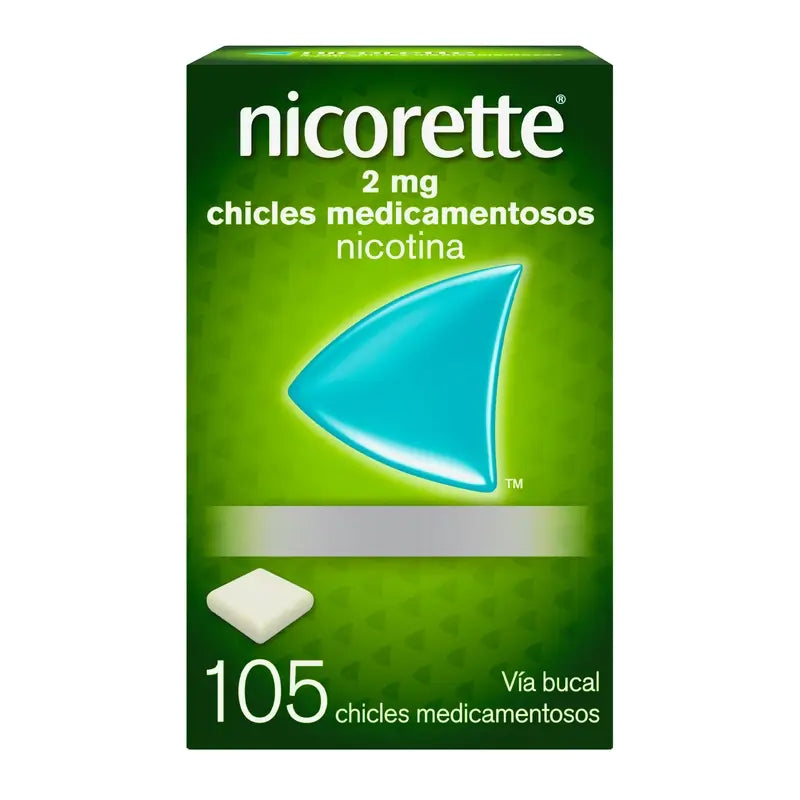 Nicorette 2 mg 105 Goma de mascar