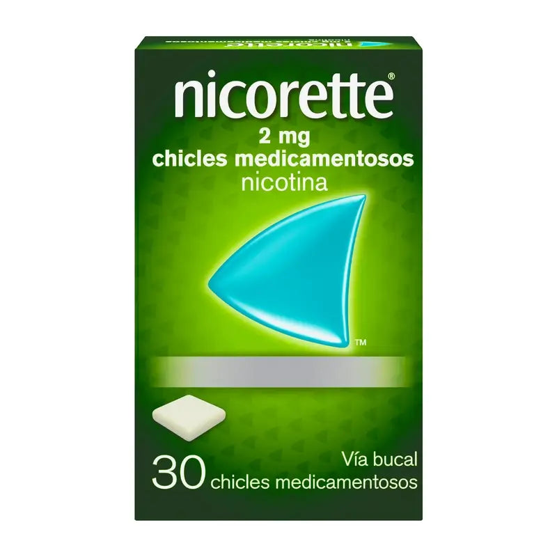 Nicorette 2 mg 30 Goma de mascar