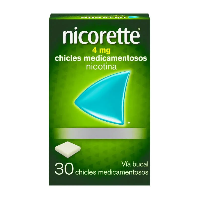 Nicorette 4 mg 30 Goma de mascar