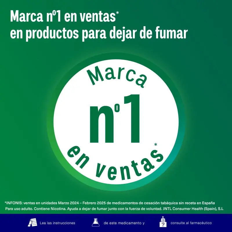 Nicorette Bucomist Nicotina Spray bucal com sabor a menta e frutos